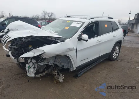 2015 Jeep Cherokee Limited z USA, uszkodzony, nr VIN 1C4PJMDS8FW687202